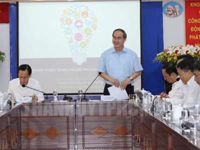 Lãnh đạo TPHCM gặp gỡ cộng đồng khởi nghiệp và đổi mới sáng tạo